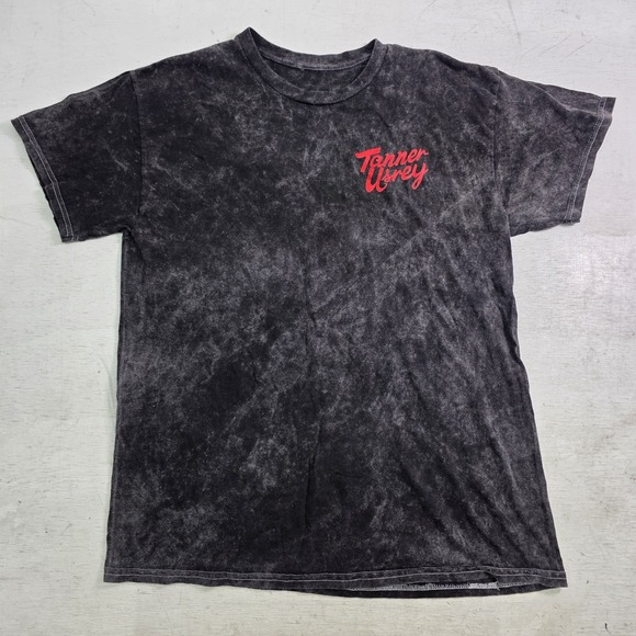 Tag Removed Other - Tanner Usrey Till The Morning Light T-Shirt Mens Black Country Music Merch VG